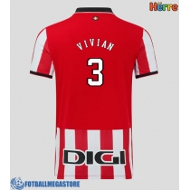 Fotballdrakt Herre Athletic Bilbao Dani Vivian #3 Hjemmedrakt 2025-26 Kortermet